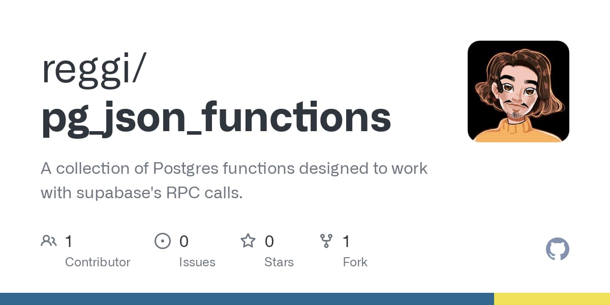 A collection of Postgres functions designed to work with supabase's RPC calls.